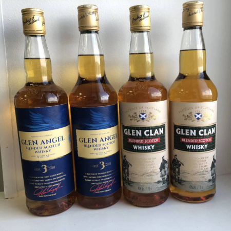 Самоклеящиеся этикетки на бутылки с виски